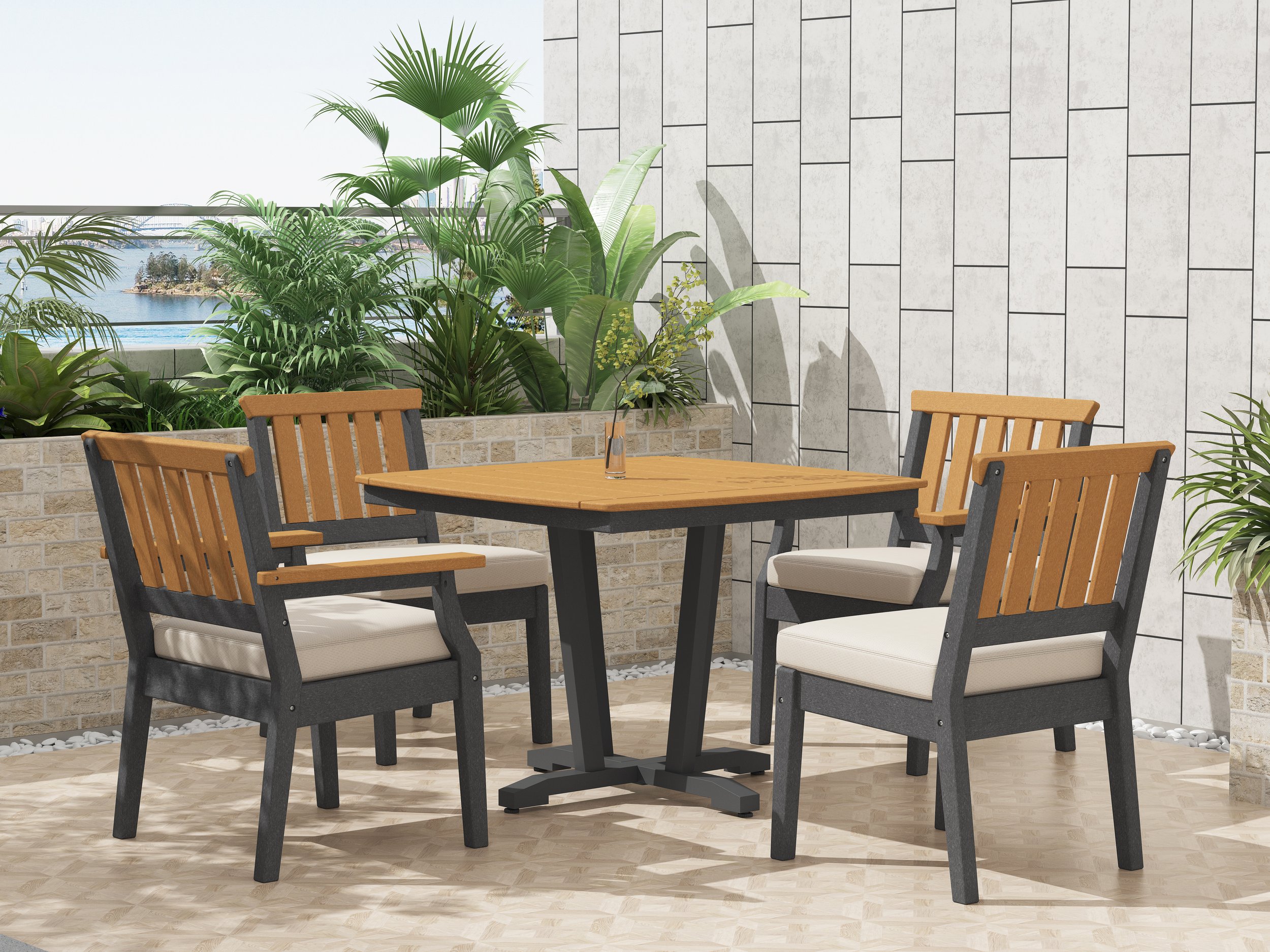 Eastlake Outdoor Dining Arm Chair - Image 5