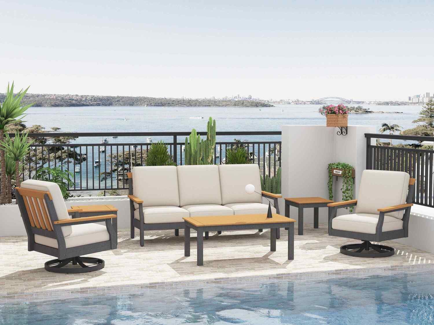 Eastlake Outdoor Coffee Table - Image 3