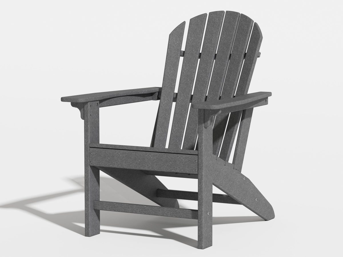 Addy Outdoor Adirondack Chair – Grey