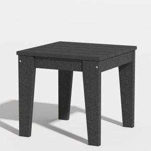 Addy Outdoor Side Table - Black