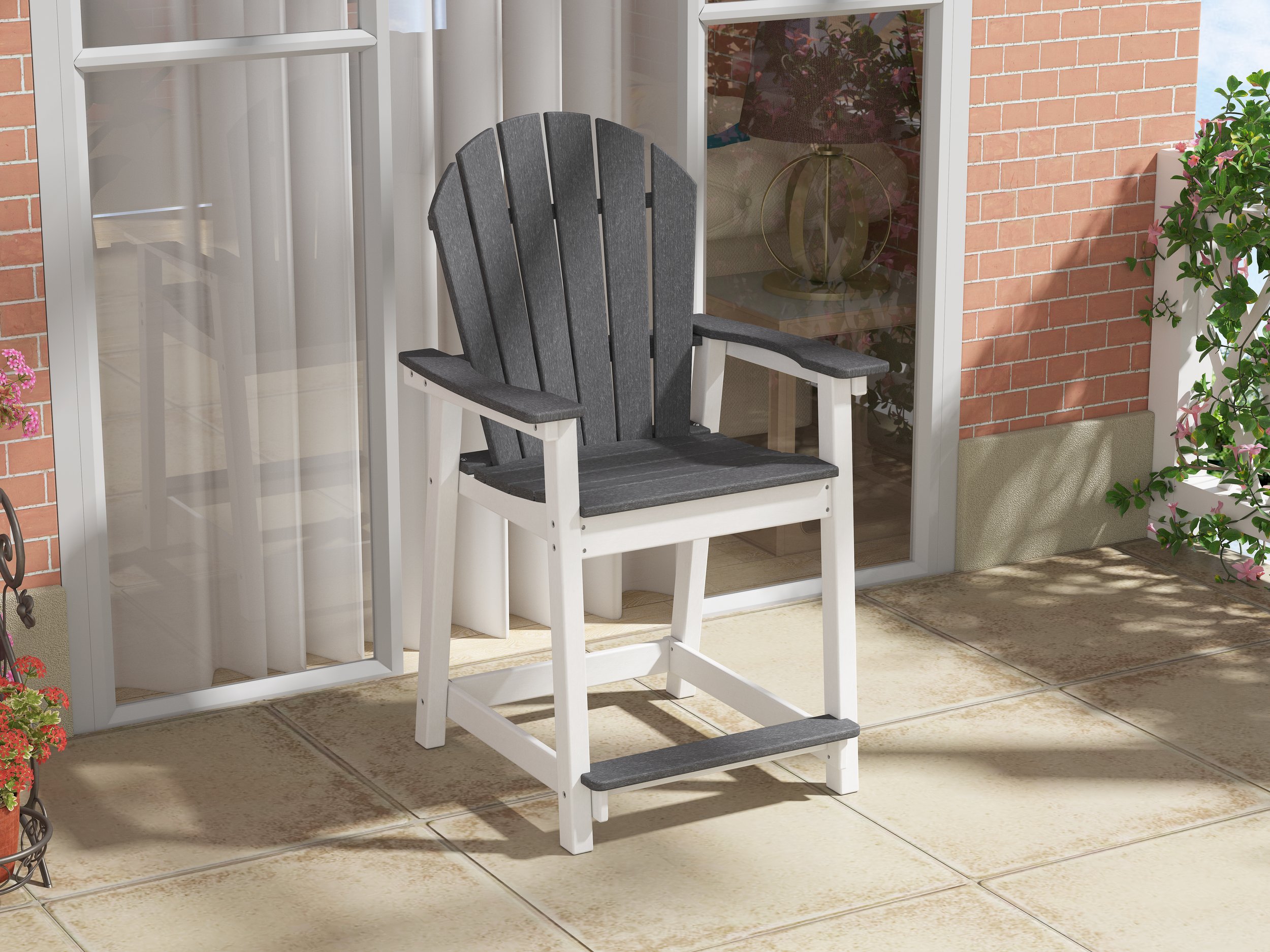 Addy Outdoor Bar Arm Chair - Image 4