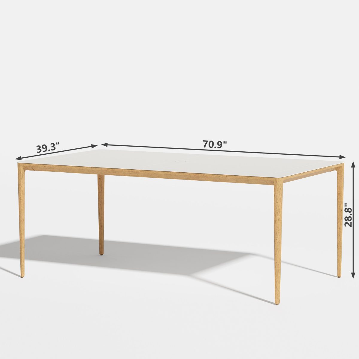 Turin Outdoor Dining Table Top