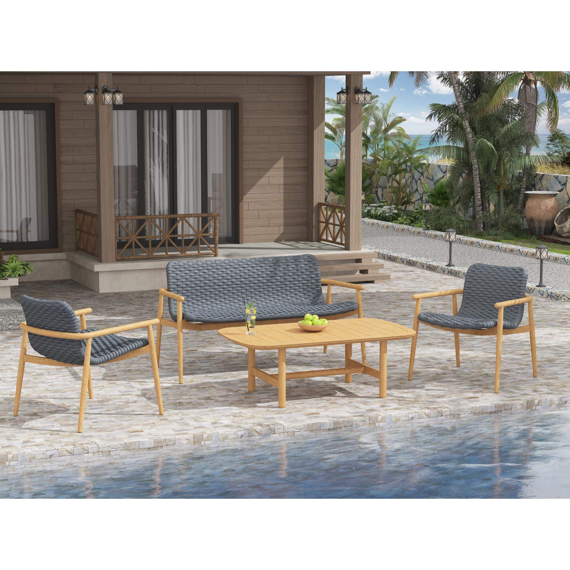 Modena Outdoor Conversation Set