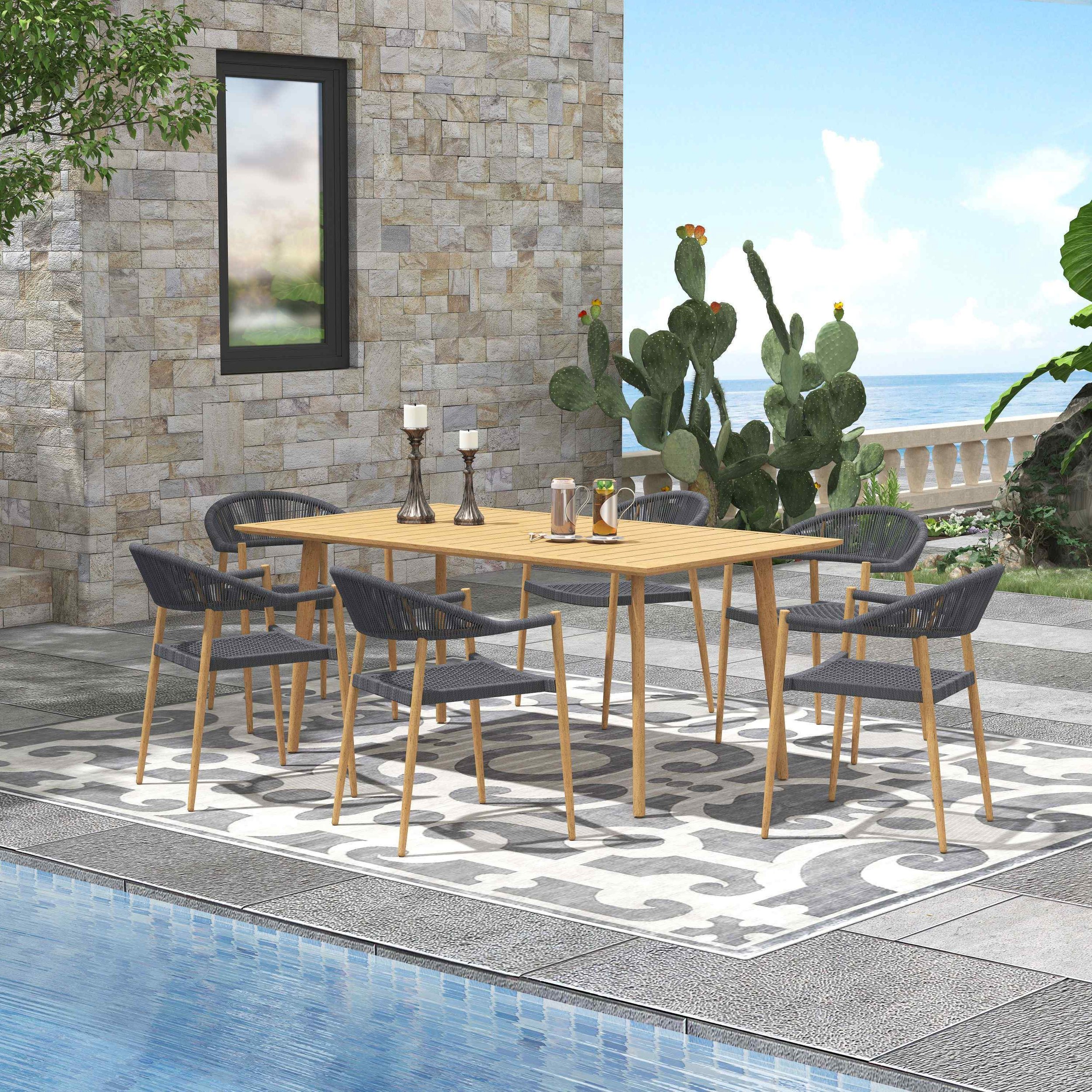 Loto Outdoor Dining Table - Image 3