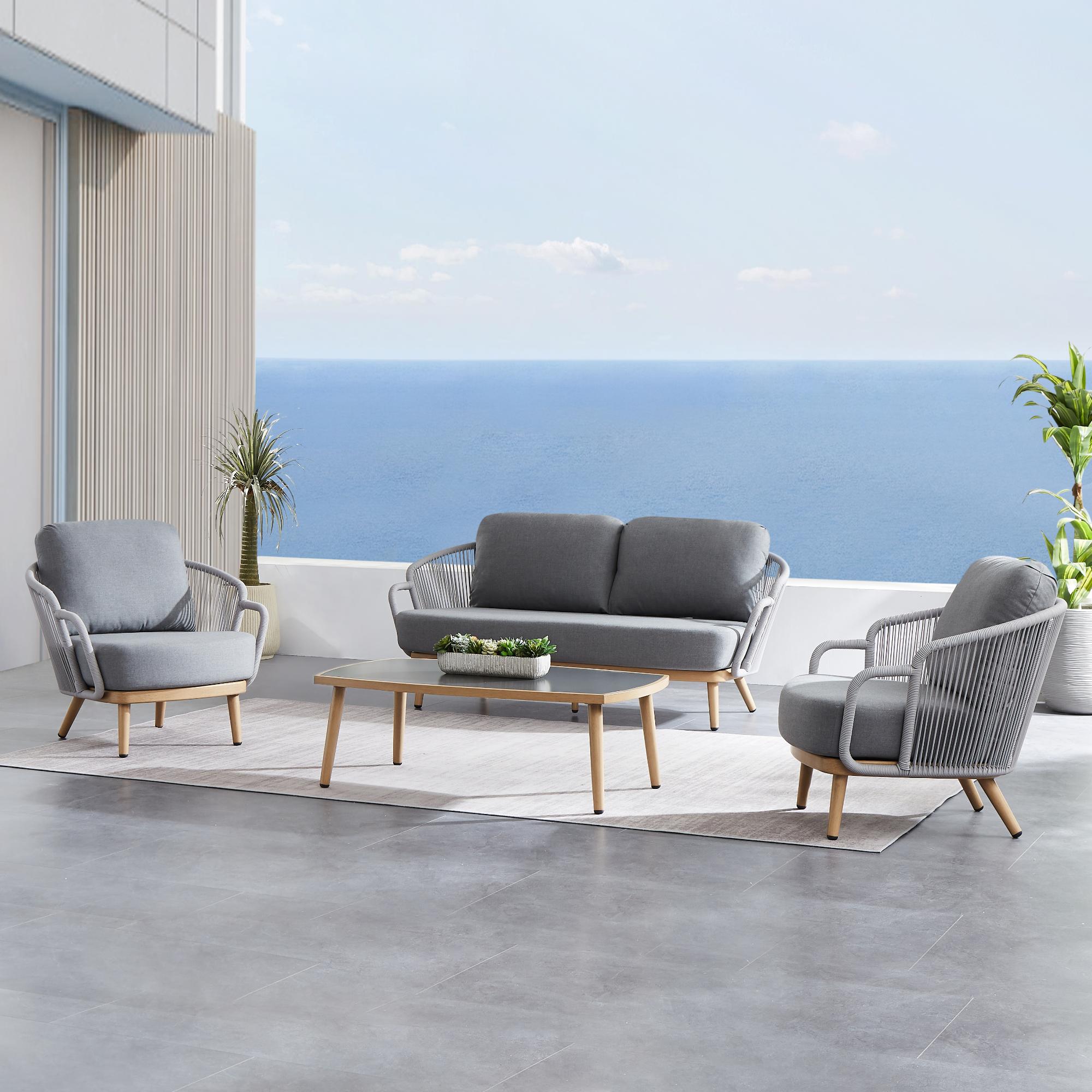Pavia Outdoor Conversation Set - Image 2