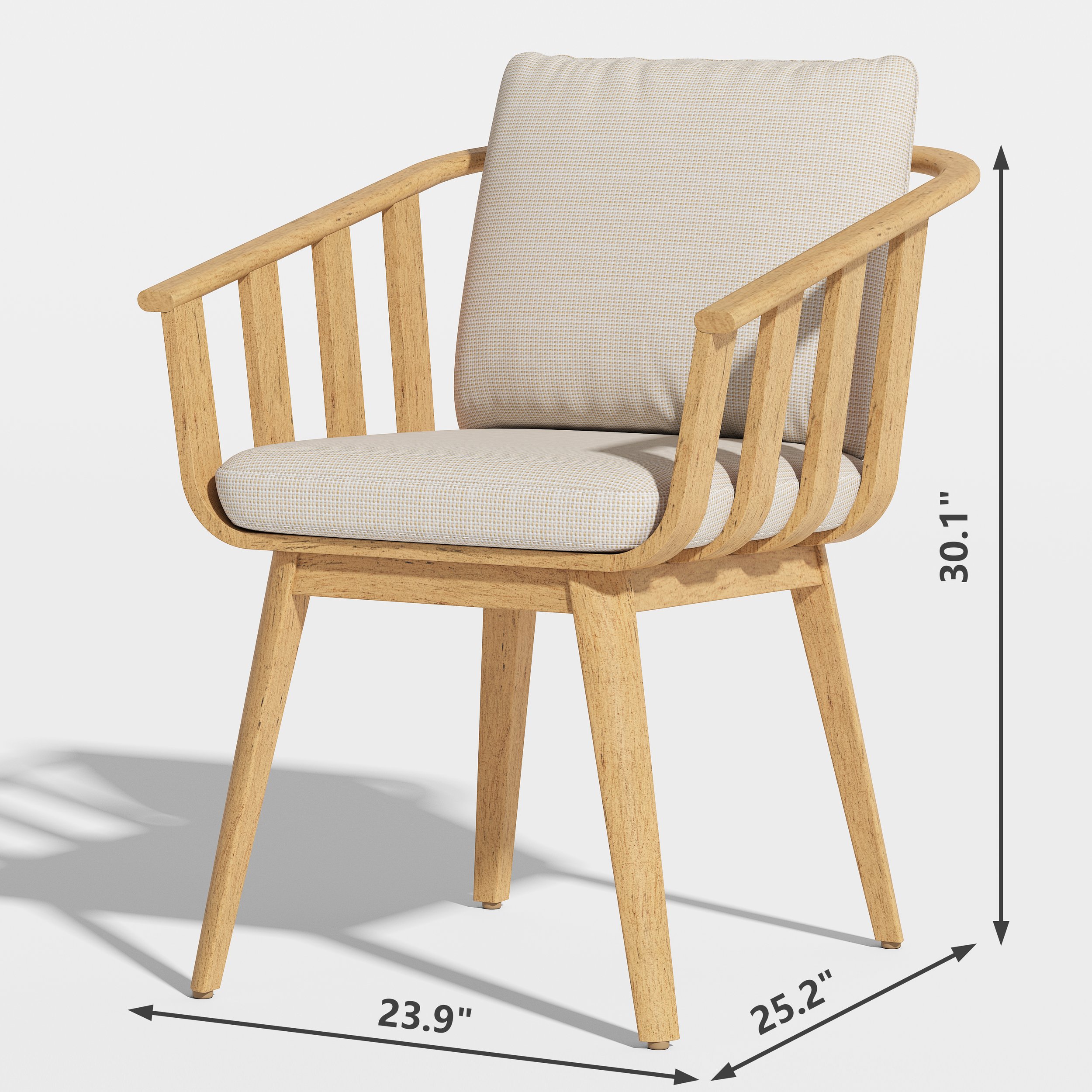 Lima Outdoor Dining Chair - Image 3