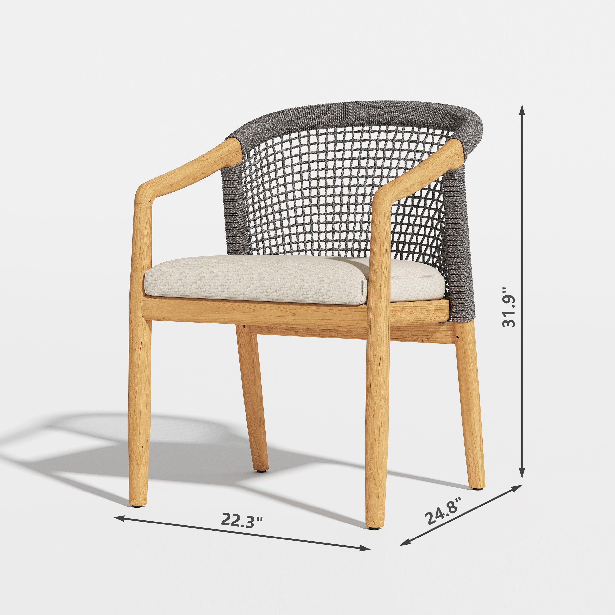 Riverdale Outdoor Dining Chair - Image 4