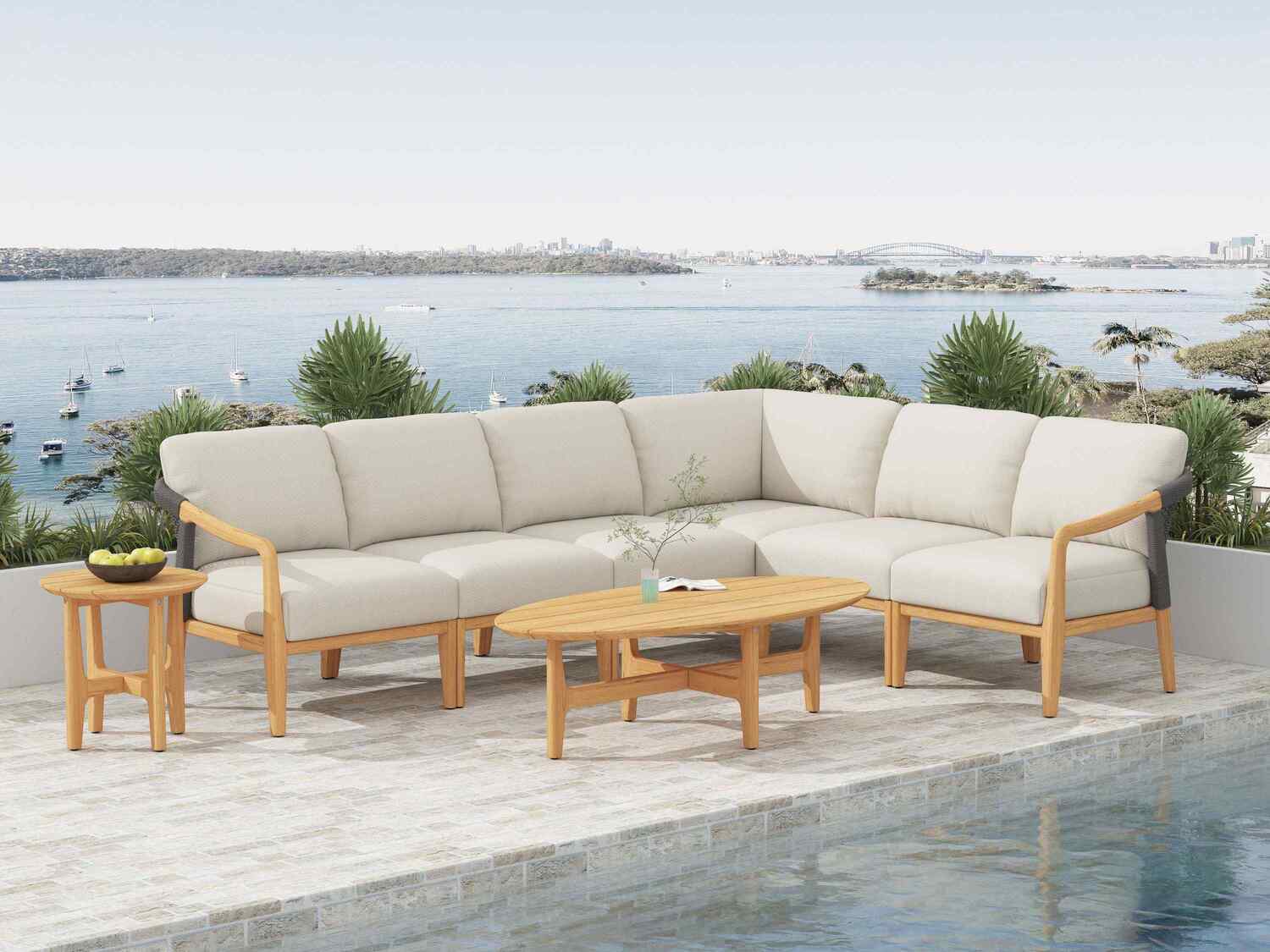 Riverdale Outdoor Sectional Set