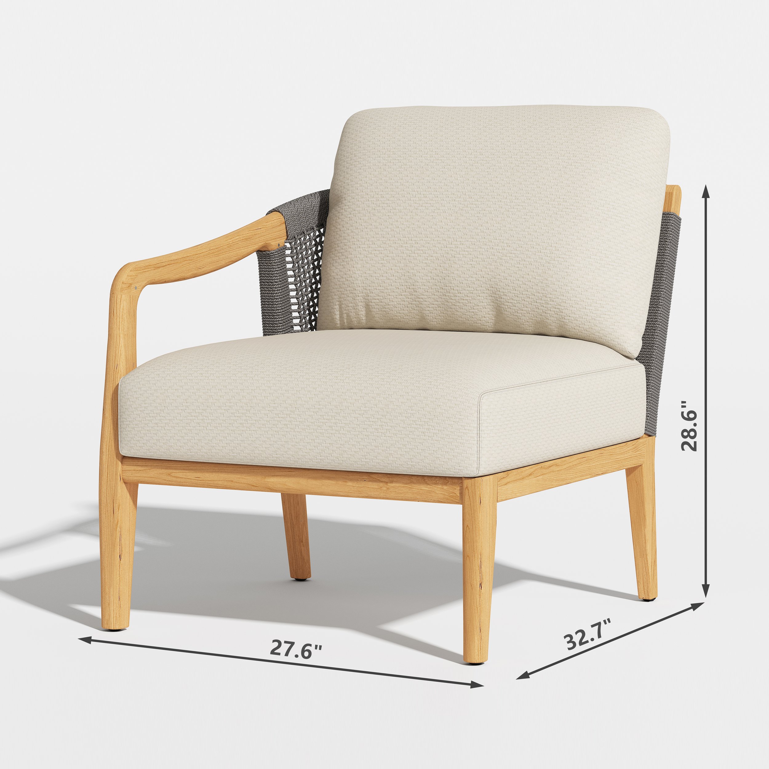 Riverdale Outdoor Single Sofa with Right Armrest - Image 4