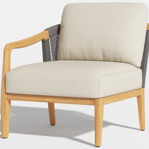 Riverdale Outdoor Single Sofa with Right Armrest