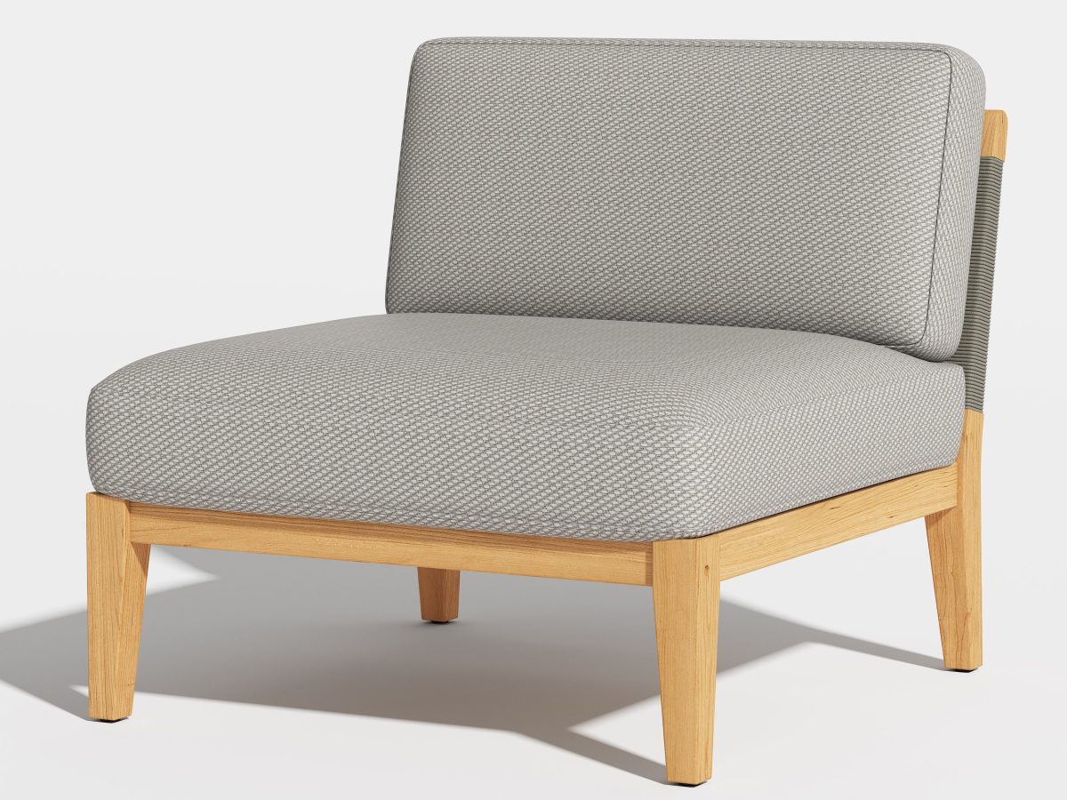 Cassara Outdoor Armless Sofa